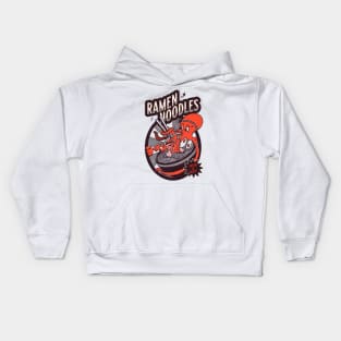 Ramen Squid Kids Hoodie